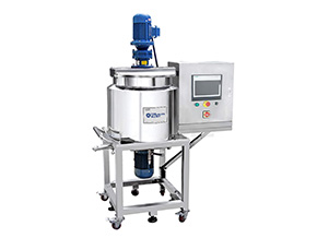 PEM移动式液洗均质搅拌锅，洗发水沐浴露小型便捷式生产设备